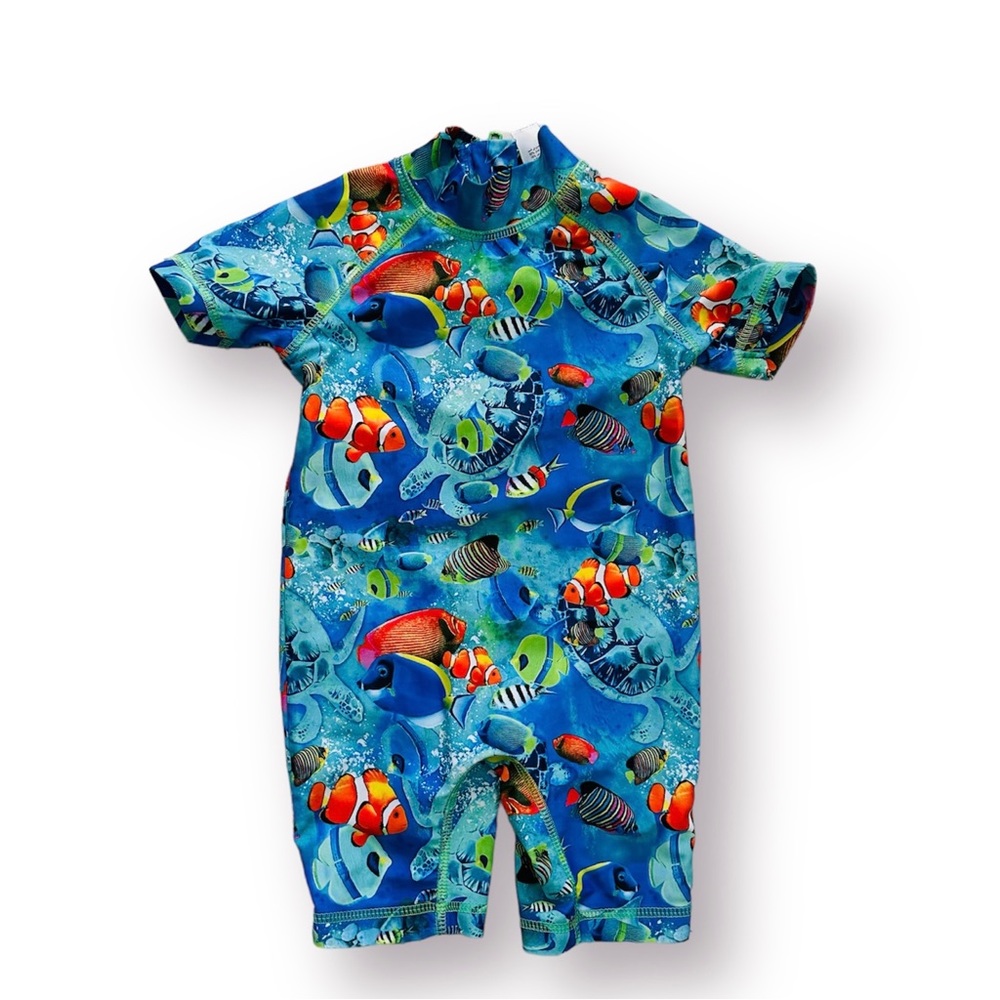 NWOT Next (UK) Sealife 🐠 Rashguard Size 1.5-2 Years